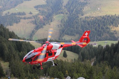 H145 dans les airs