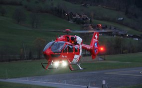 Le H145 peut être équipé d'un projecteur à haute puissance