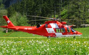 Rega-Helikopter vom Typ AgustaWestland Da Vinci (Symbolbild)