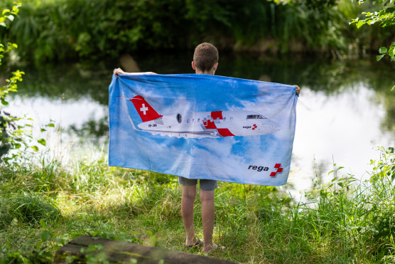 LInge de plage avion Rega, pour agrandir l'affichage